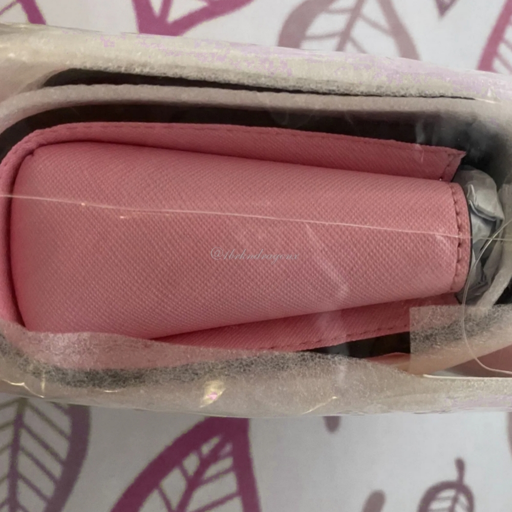 NWT Baby Pink Love Birds Crossbody Kate Spade New York Love Bag Chain Strap - Picture 3 of 16